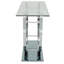 Nyvian 48'' Glass Top Console Table-670868678