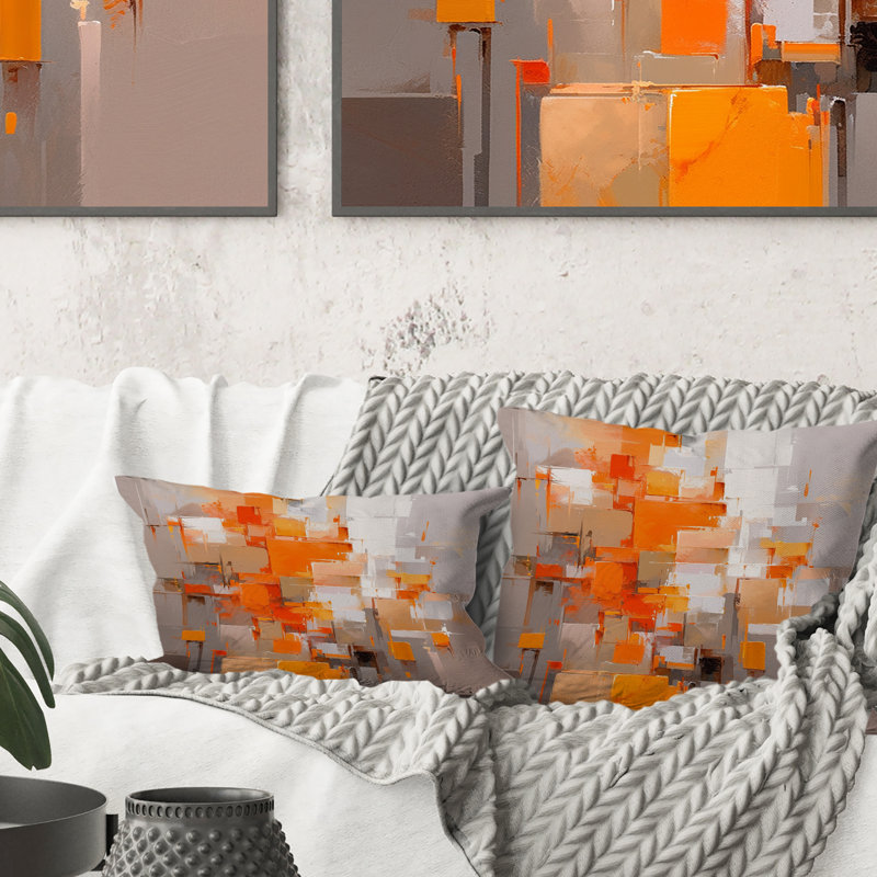 Coussin Orange Orange
