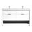 59.44'' Double Bathroom Vanity with Acrylic Top-84921295