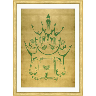 Royal Pagoda 1 Print by Lillian August