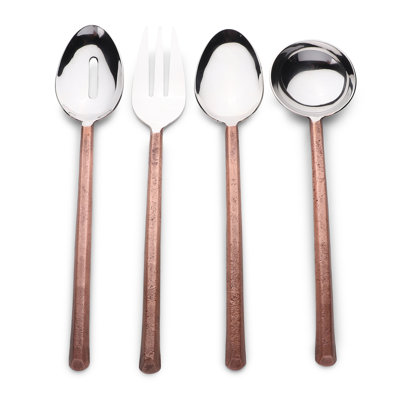 4 Piece Stainless Steel Hostess Set