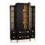 Black Lighted Display Stand