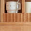 Support de rangement en bois massif, porte-gobelet de table de cuisine en bois