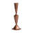 Round Hand-Forged Cast Metal Taper Holder