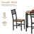 Sardor 4 - Person Four Leg Dining Set