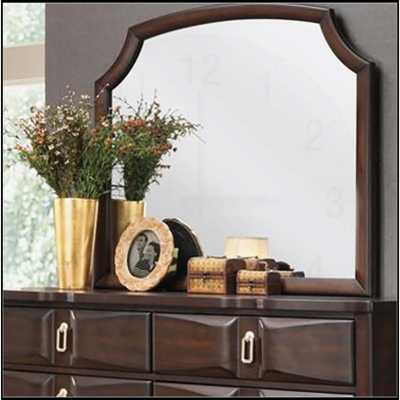 Lancaster Espresso Finish Mirror