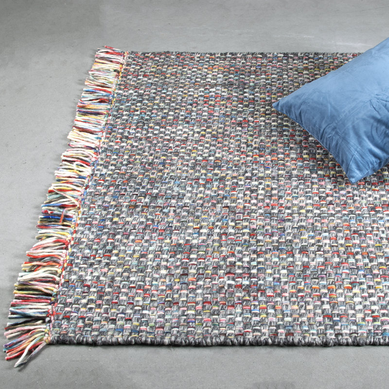 Perfas Abstract Hand Woven Area Rug, Rectangle 200 x 290cm