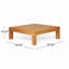 Table basse, teck