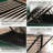 Velvet Palm-shaped Headboard Queen Bed Frame with Lift Up Storage, No Box Spring Needed, Green-1604685467-1602480140