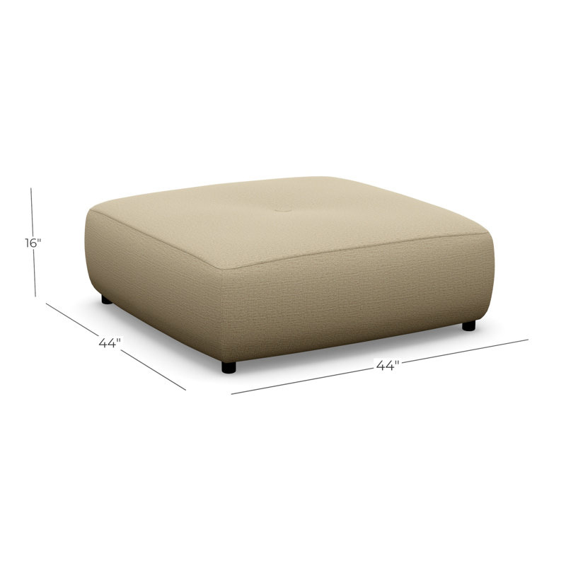 Pouf Square Ottoman, Sugar Shack 120503