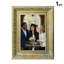 Cadre photo simple doré antique 1 PC 5 po x 7 po avec tablette