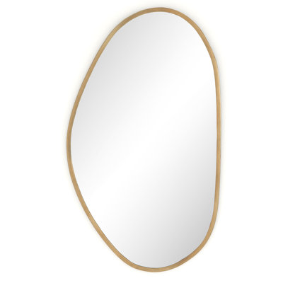 Brinley Flat Metal Wall Mirror