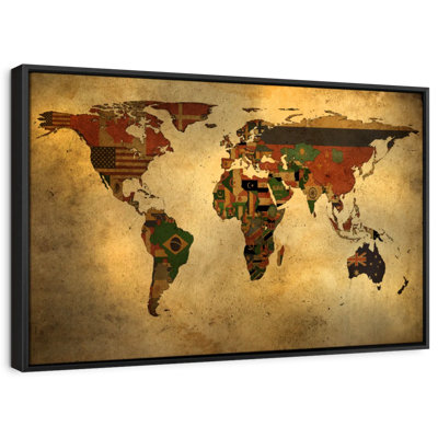 Aliaz Flags Of The World Map