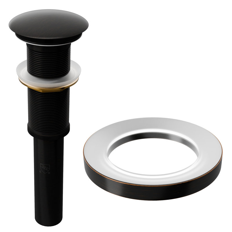 Lavabo pour salle de bain Drain Stopper, Oil Rubbed Bronze