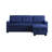 82-inch L-Shaped Sleeper Sofa Reversible Couch Pull Out Couch with Storage Chaise-1088742842