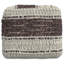 Pouf carré en laine et coton Grady-771492572