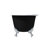 Kingston Brass Aqua Eden 66-Inch Cast Iron Oval Double Ended Clawfoot Tub (No Faucet Drillings)-34130788