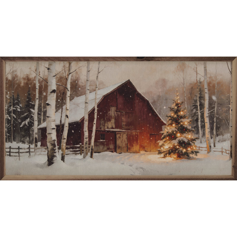 La grange aux canneberges de Pine Hollow, 36x18