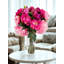 Grande et élégante pivoine rose / magenta