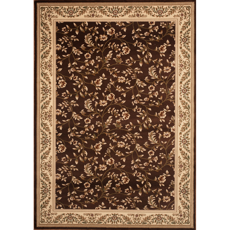 Tapis oriental brun Arne, Rectangle 3 pi 3 po x 5 pi