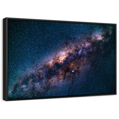 Stars In Milky Way Canvas Print
