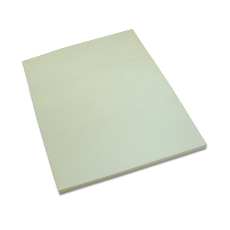 Surmatelas en mousse hybride de taille moyenne, Complète, Vert
