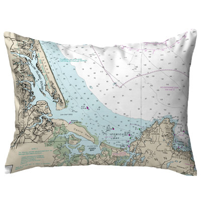  Housse de coussin d'extérieur Plum Island Sound, Ma