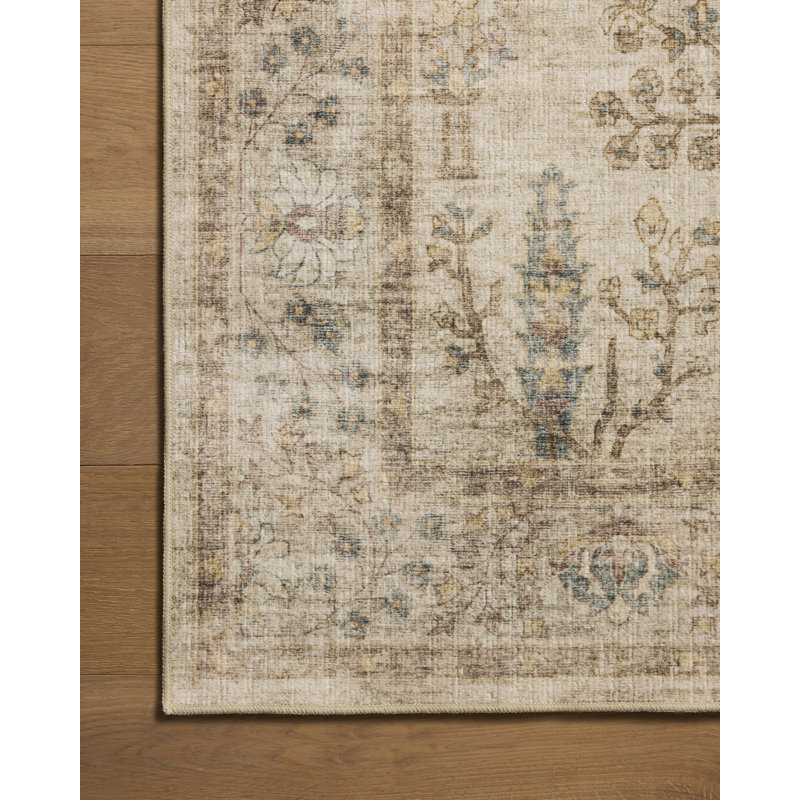 Chris Loves Julia x Loloi Ramona Ivory / Multi Area Rug, 7'-6" x 9'-6"
