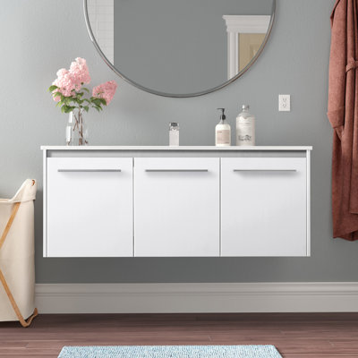 Meuble-lavabo mural simple de 48 po Agostini