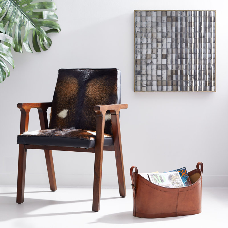 Panier en cuir Thelonious
