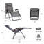 Très grand fauteuil inclinable zéro gravité avec coussin Syril-897562375