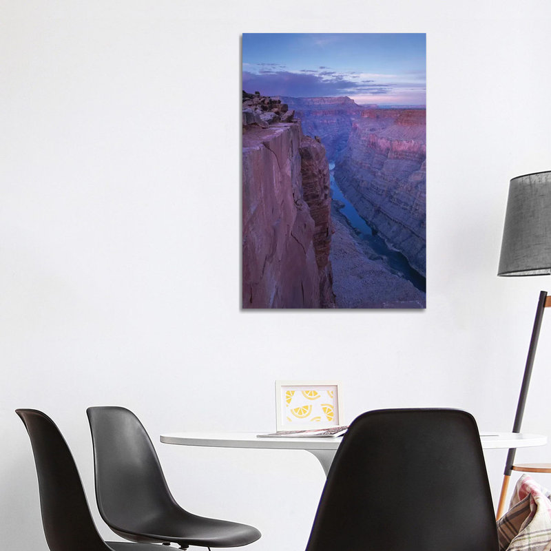 Colorado River From Toroweap Overlook, Grand Canyon National Park, Arizona I by Tim Fitzharris - Wrapped Canvas Print