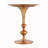 Small Round Gold End Table
