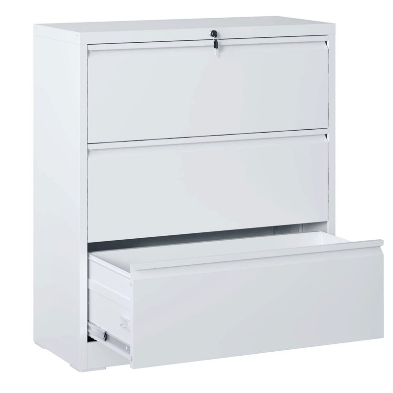 Commode d'appoint Mattaya, Blanc