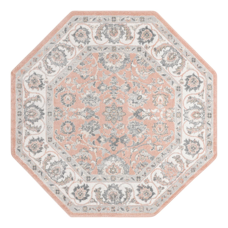 Aurelia Oriental Indoor Rug, Octagon 7' x 7'