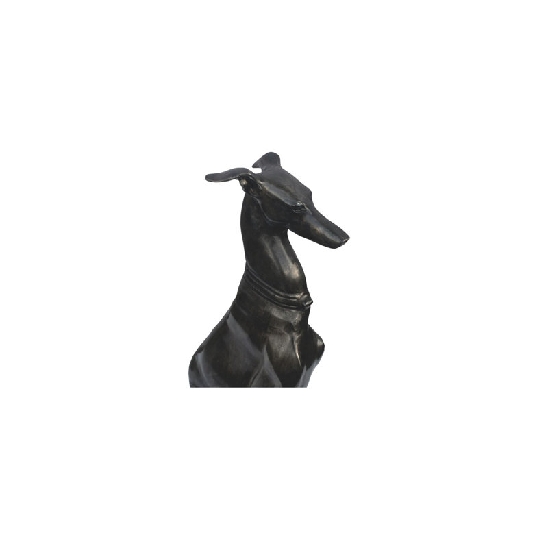 Duke Cast Aluminum Sculpture Black