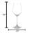 JoyJolt Layla 8 - Piece 13.5oz. Glass Assorted Stemware Set