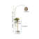 70.1'' White Tray Table Floor Lamp with USB