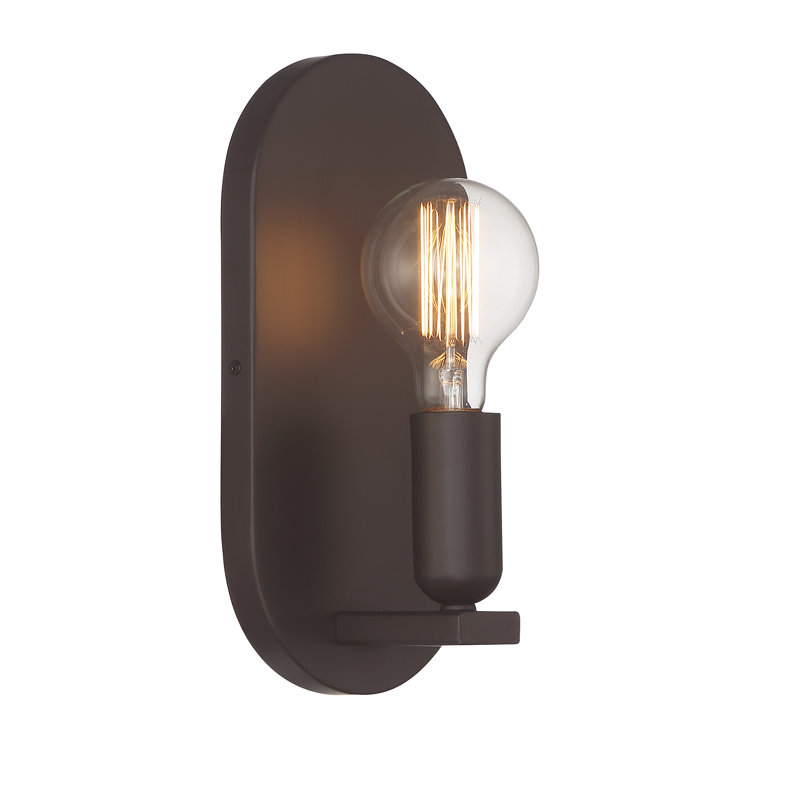 Cassi 1 - Light Dimmable Armed Sconce, Brushed Bronze
