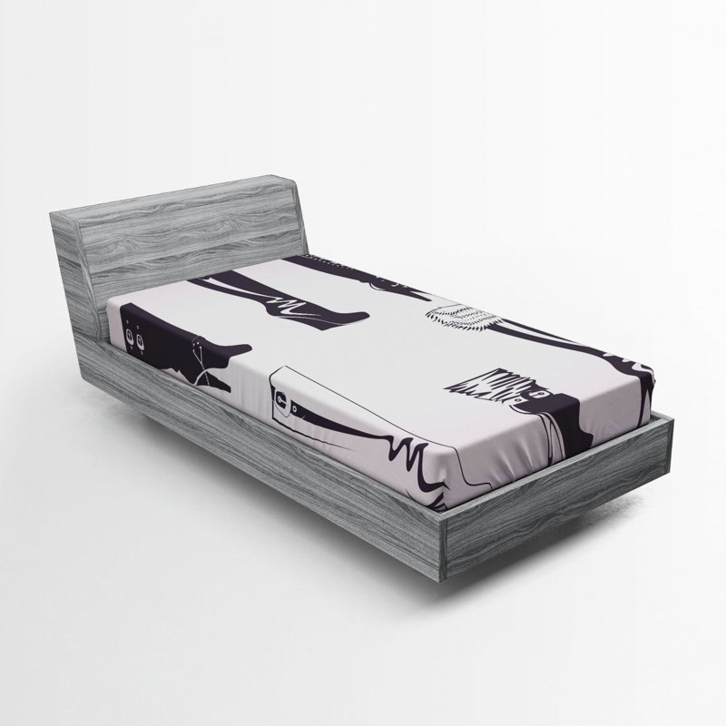 Microfiber Fitted Sheet, Twin XL Fitted Sheet