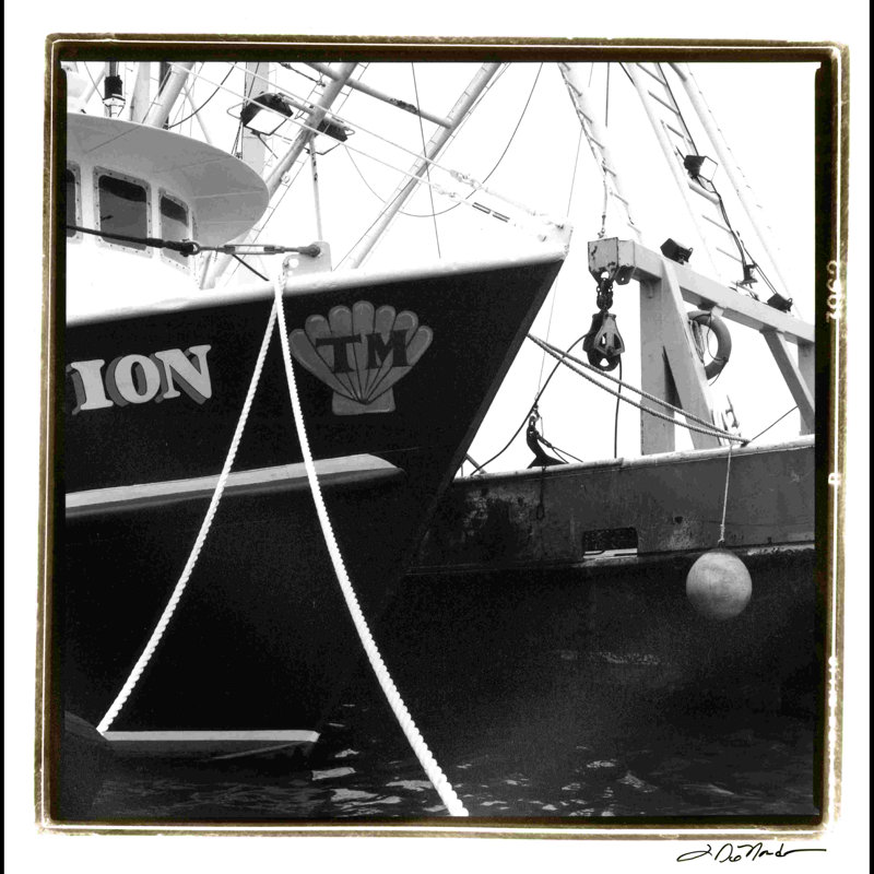 Pêche chalutier I, H 36 po x l 36 po