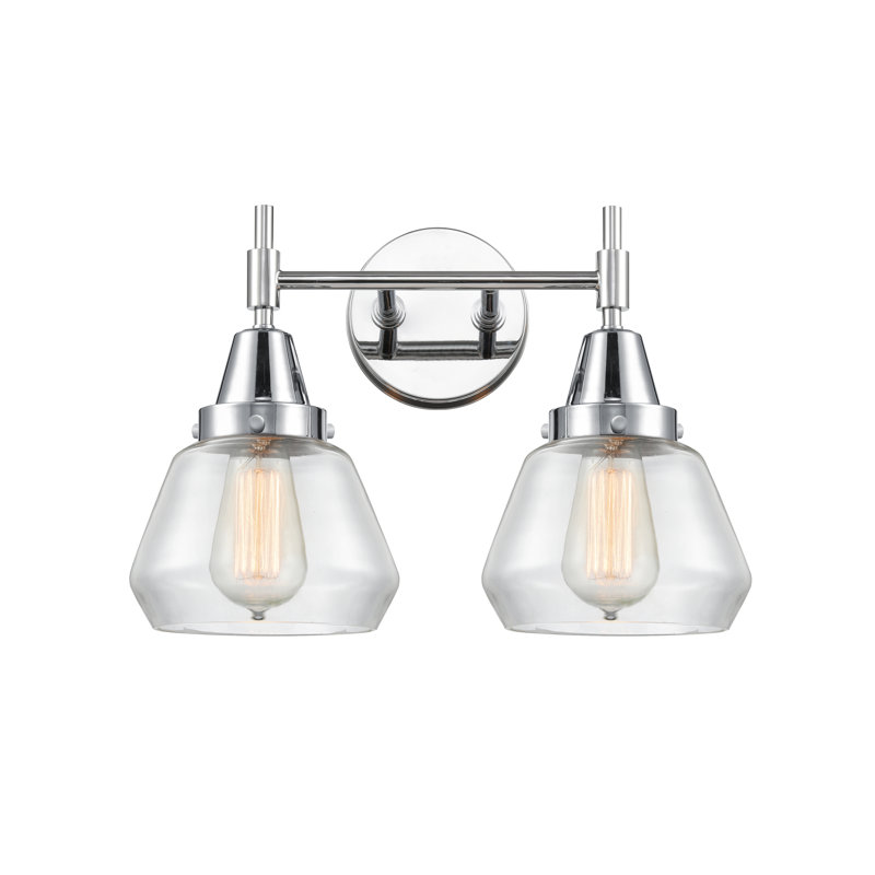 Gayle 2 - Light Dimmable Vanity Light, Polished Chrome, Clear, Bulb Not Included