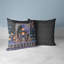 Housse et insert de coussin intérieur / extérieur en polyester Mughal Paradise-2020395536-2020395537