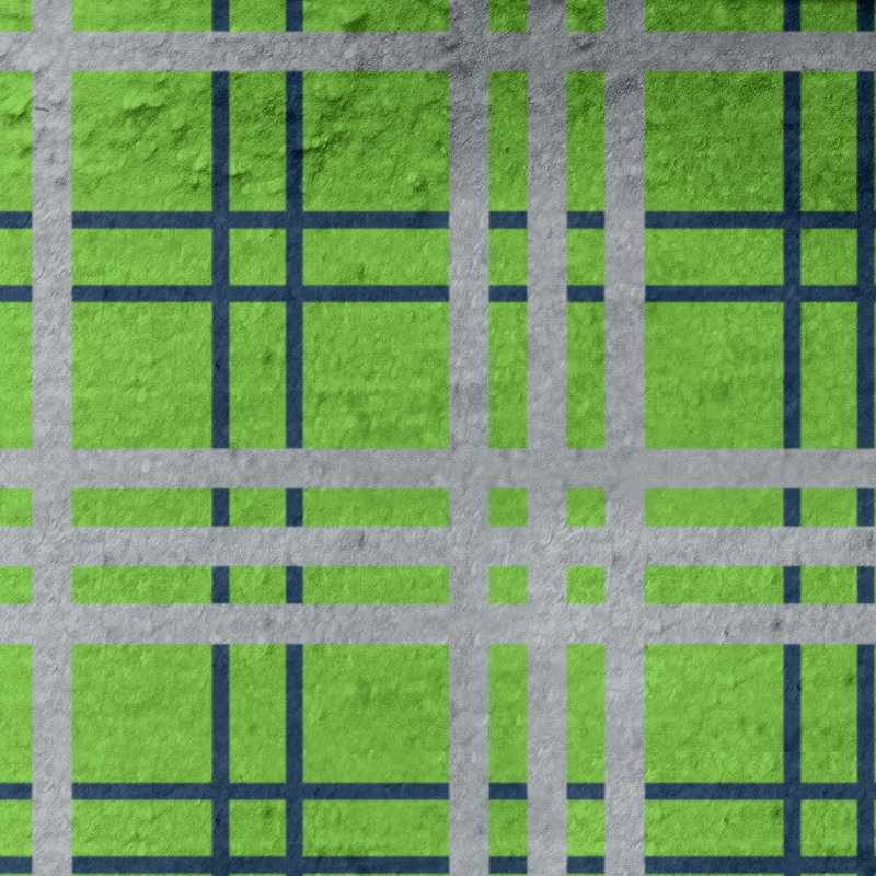 Serviette de plage de luxe Seattle football, Microfibre, Vert action / bleu marine collège / gris loup