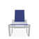 Holna Outdoor Rust-Resistant Metal Chaise Lounge