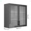 Armoire de rangement murale de style rétro