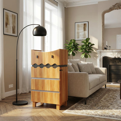 Commode 4 tiroirs 43,3 po H