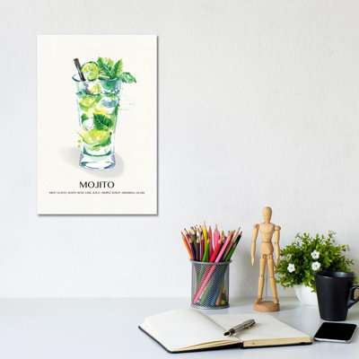 Mojito by Susan Jill - Wrapped Canvas Gallery-Wrapped Canvas Giclée