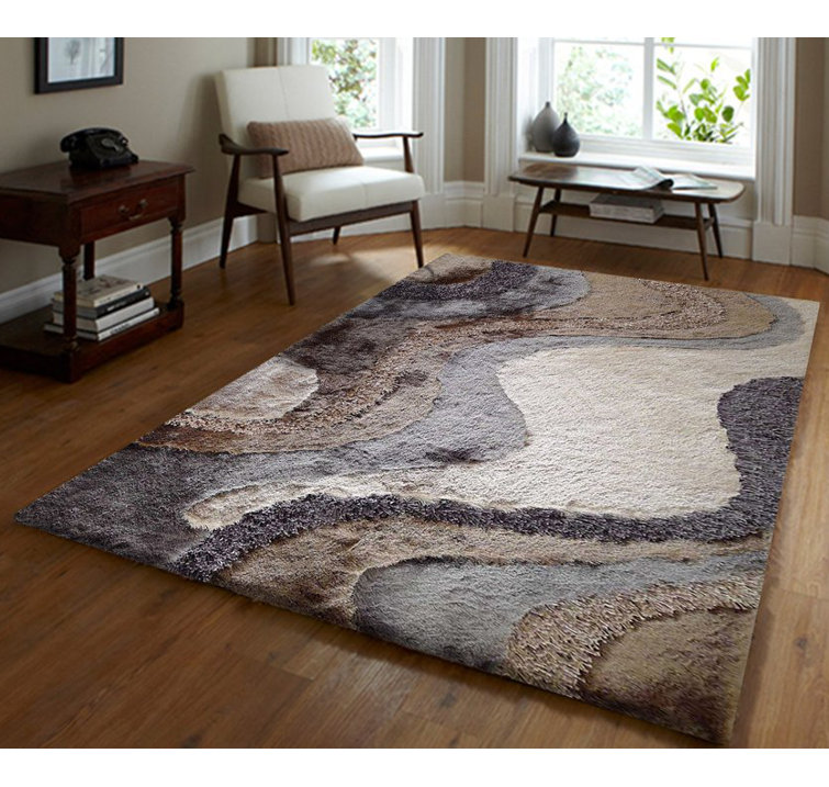 Ebern Designs Boehme Hand Tufted Abstract Rug & Reviews | Wayfair