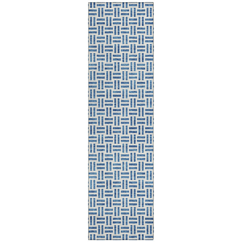 Aquaisha Geometric Indoor Rug, Runner 2'3" x 7'6"